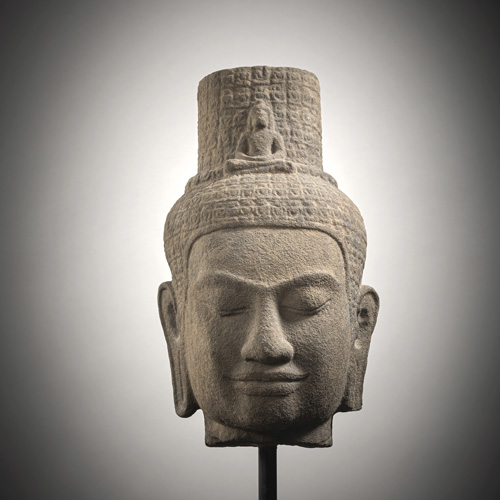 <b>Head probably Vishnu made of sandstone</b>
