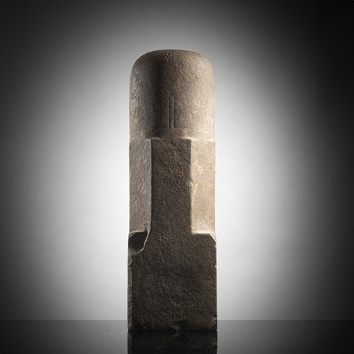 <b>A sandstone Lingam</b>