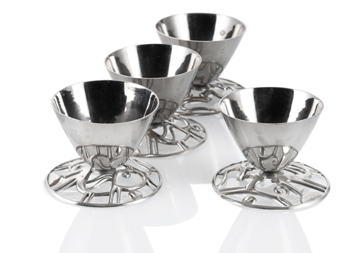 <b>Vier Zündholzbehälter</b>