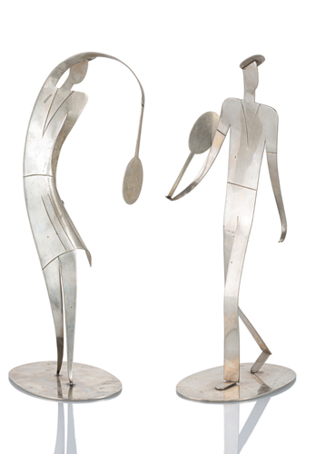 <b>Tennisspieler und Tennisspielerin</b>