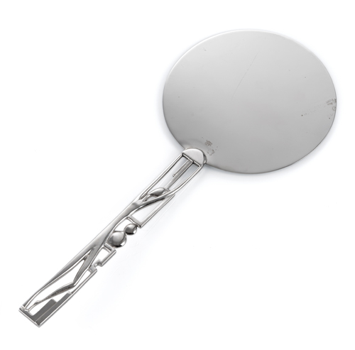 <b>Handspiegel mit weiblicher Figur</b>