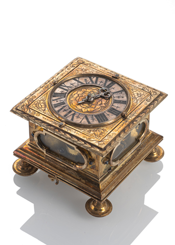 <b>Einzeigrige Horizontal-Tischuhr</b>