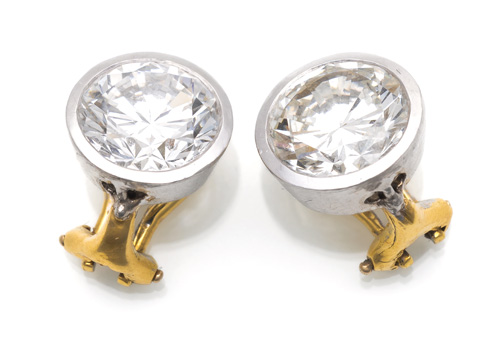 <b>Beeindruckendes Paar Brillant Ohrclips</b>