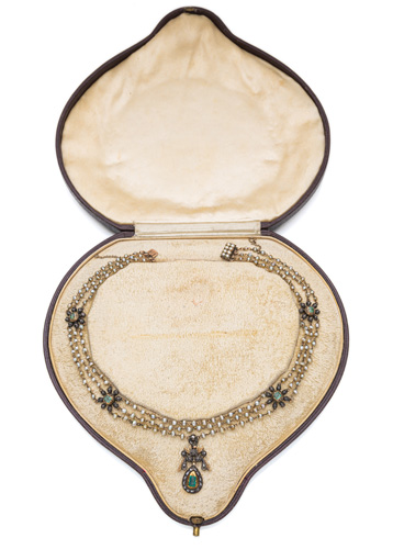 <b>Zartes Belle Époque Perlencollier</b>