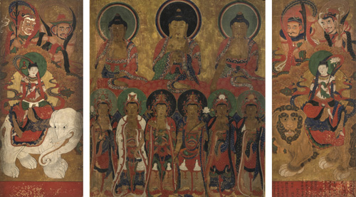 <b>Buddhhist triptych</b>