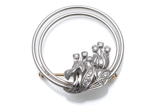 <b>Brillant Brosche</b>