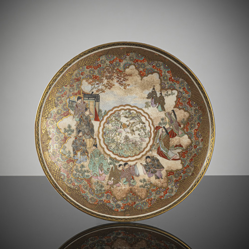 <b>A fine Satsuma dish</b>