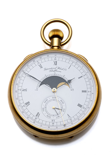 <b>IWC Taschenuhr Vollkalendarium, limitiert</b>