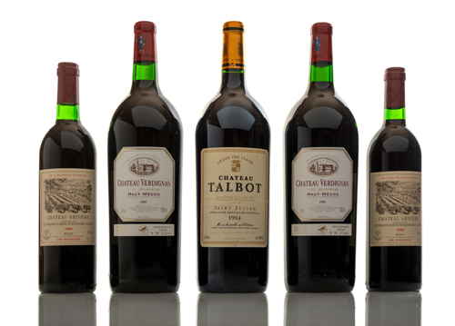 <b>Château Grivière, Cru Bourgeois; Château Talbot, 4éme Cru Classé; Château Verdignan, Cru Bourgeois</b> <b>Château Grivière, Cru Bourgeois; Château Talbot, 4éme Cru Classé; Château Verdignan, Cru Bourgeois</b>