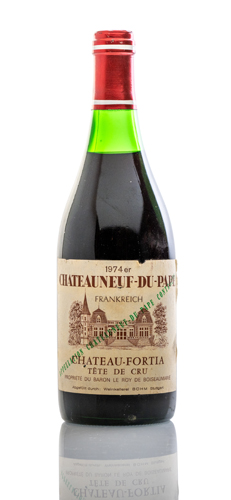 <b>Châteauneuf du Pape, Château Fortia, 