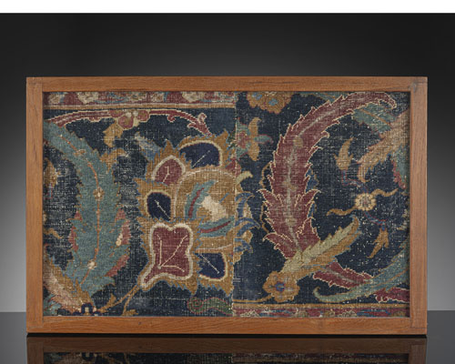 <b>Zwei frühe Teppichfragmente</b>