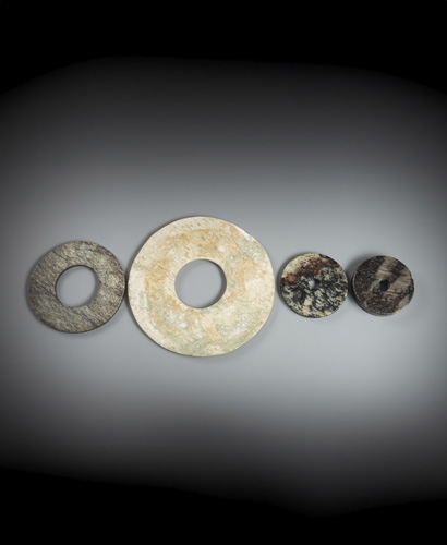 <b>A group of four bi-discs</b>