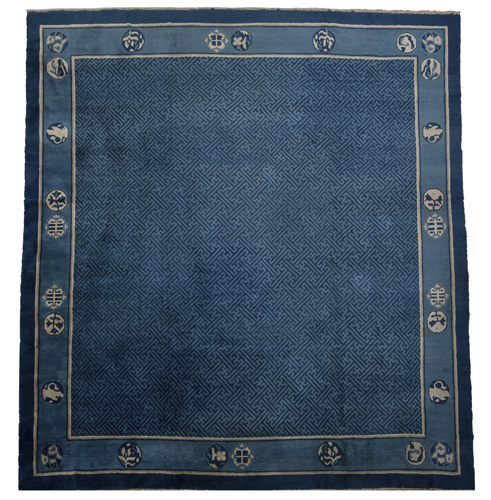 <b>A large carpet with swastika meander</b> <b>A large carpet with swastika meander</b>