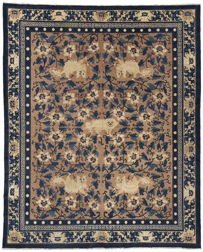 <b>Carpet with lion dogs</b> <b>Carpet with lion dogs</b>