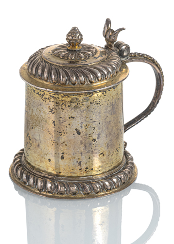 <b>Kleiner Vermeil-Deckelhumpen</b>