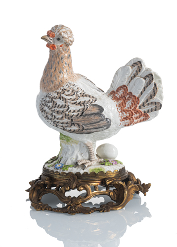 <b>Henne aus Porzellan</b>