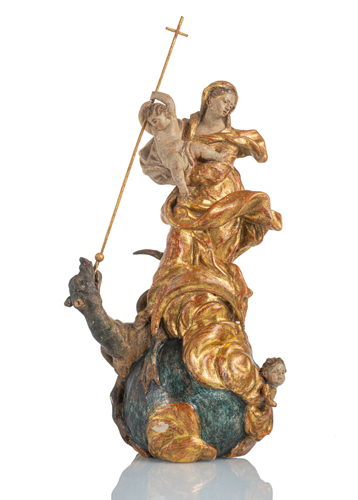 <b>Madonna mit dem Kind als Drachentöter</b>