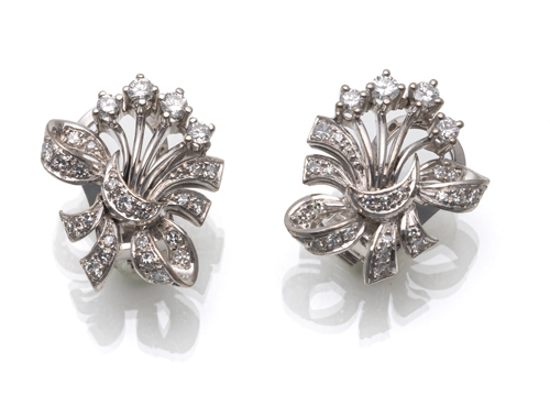 <b>Diamant Ohrclips</b>