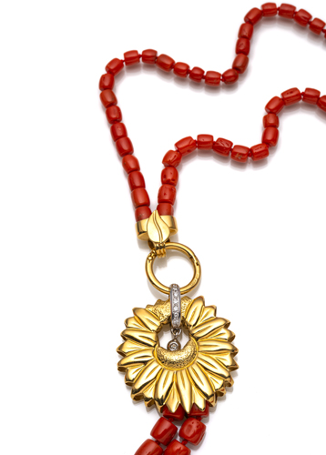 <b>Doppelreihiges Korallencollier</b>