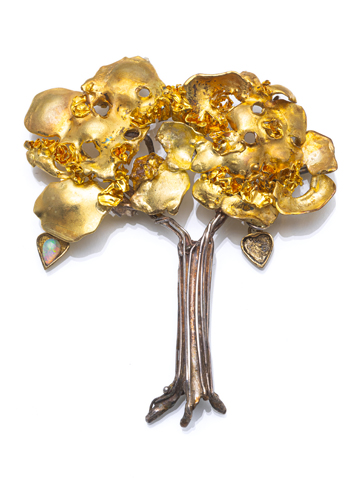 <b>Brosch-Anhänger „Baum“</b>