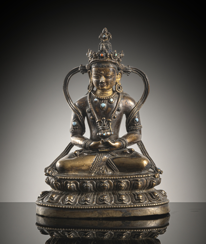 <b>BRONZEFIGUR DES AMITAYUS</b> <b>BRONZEFIGUR DES AMITAYUS</b>