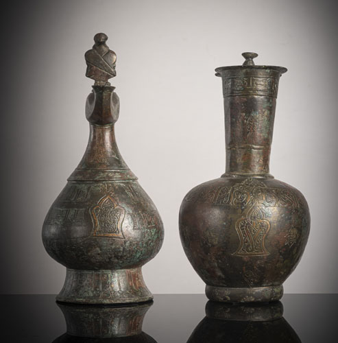 <b>Krug und Öllampe aus Bronze</b>