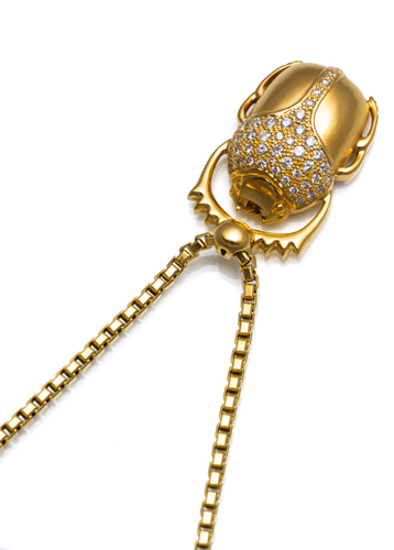 <b>Anhänger „Käfer“ mit Kette</b>