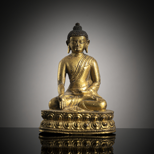 <b>FEUERVERGOLDETE BRONZE DES BUDDHA SHAKYAMUNI</b> <b>FEUERVERGOLDETE BRONZE DES BUDDHA SHAKYAMUNI</b>