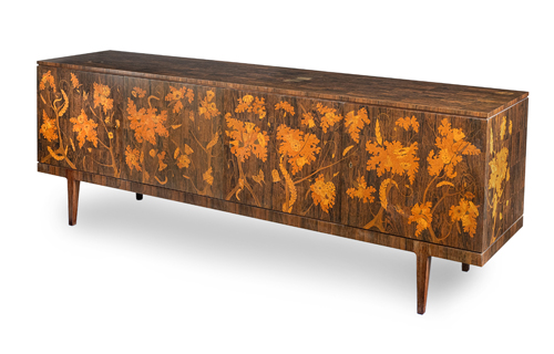 <b>Langes Mid-Century-Sideboard</b>
