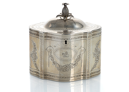 <b>George III Teedose</b>