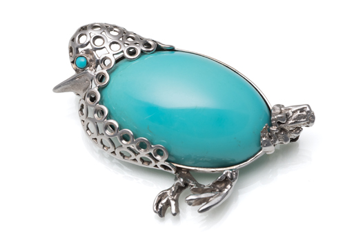 <b>Brosche „Vogel“</b>