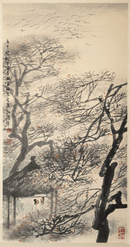<b>Li Hongyi (Lee Yih-hong, 1941-2023): Gelehrte in Waldhütte</b> <b>Li Hongyi (Lee Yih-hong, 1941-2023): Gelehrte in Waldhütte</b>