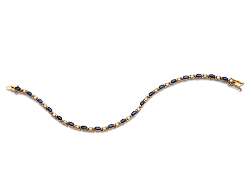 <b>Saphir Brillant Armband</b>