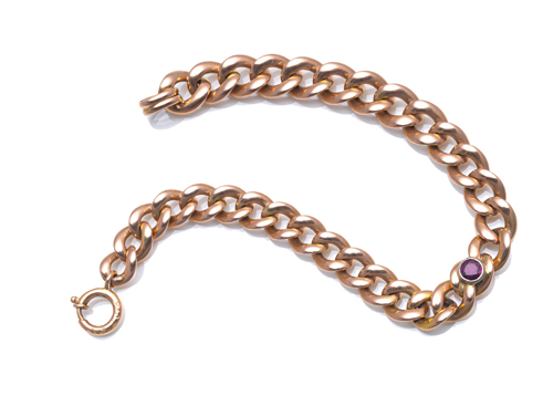 <b>Rotgold Panzerarmband</b>