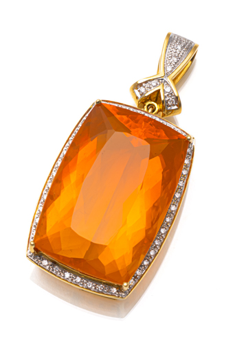 <b>Feueropal Anhänger</b>