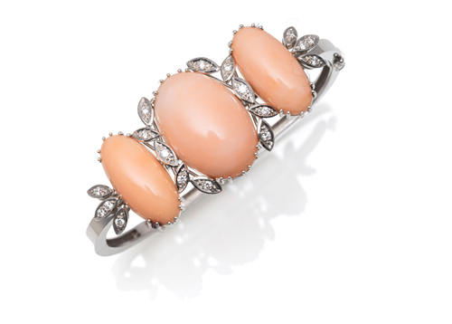 <b>Engelhaut-Korallen Armreif</b>