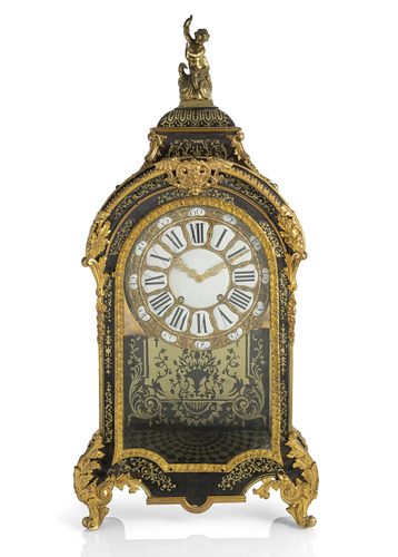 <b>Prunkpendule im Boulle-Stil</b> <b>Prunkpendule im Boulle-Stil</b>