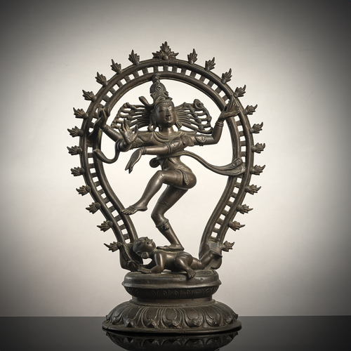 <b>BRONZEFIGUR VON SHIVANATARAJA</b> <b>BRONZEFIGUR VON SHIVANATARAJA</b>
