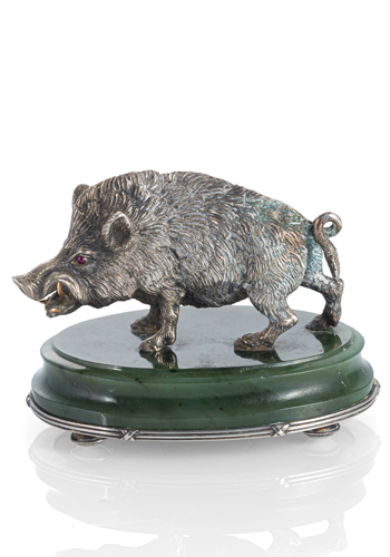 <b>Wildschwein als Briefbeschwerer</b>