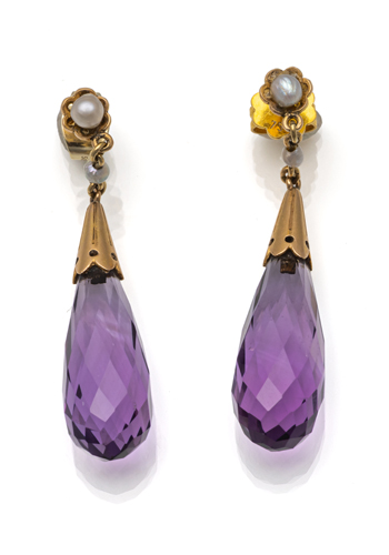 <b>Amethyst Ohrhänger</b>