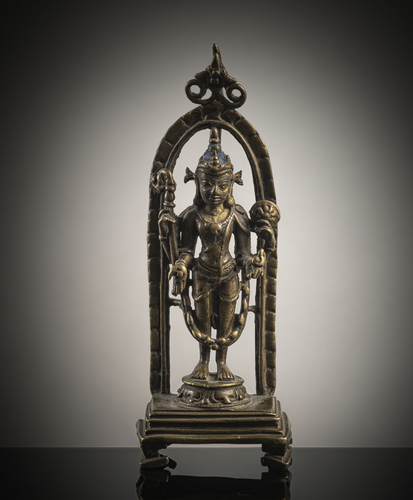 <b>BRONZE, DIE WAHRSCHEINLICH VISHNU DARSTELLT</b> <b>BRONZE, DIE WAHRSCHEINLICH VISHNU DARSTELLT</b>