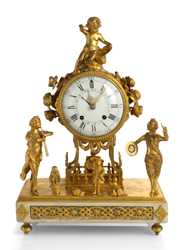 <b>Pendule mit Marmorsockel</b>