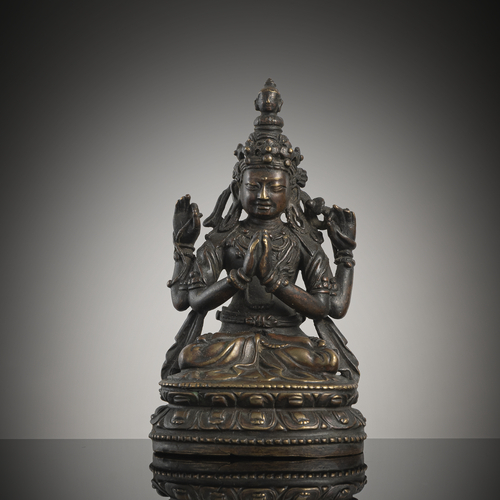 <b>BRONZE DES SADAKSHARILOKESHVARA</b> <b>BRONZE DES SADAKSHARILOKESHVARA</b>