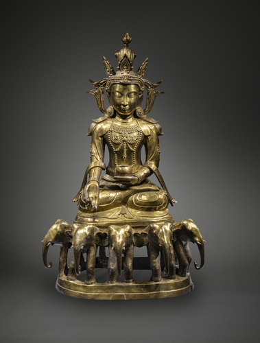 <b>BRONZEFIGUR DES BUDDHA PAREE</b> <b>BRONZEFIGUR DES BUDDHA PAREE</b>