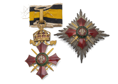 <b>Königreich Bulgarien - Militär-Verdienstorden-Set</b> <b>Königreich Bulgarien - Militär-Verdienstorden-Set</b>
