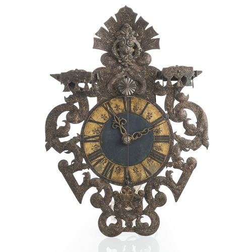 <b>Eisenwanduhr mit Vorderzappler</b> <b>Eisenwanduhr mit Vorderzappler</b>