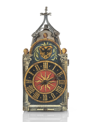 <b>Einzeigrige Eisenwanduhr</b> <b>Einzeigrige Eisenwanduhr</b>