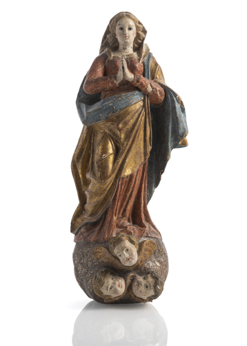 <b>Maria Immaculata auf der Weltkugel</b> <b>Maria Immaculata auf der Weltkugel</b>