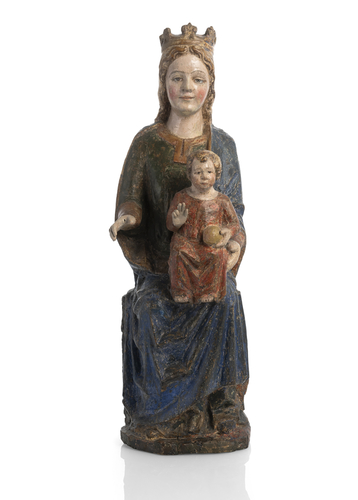 <b>Thronende Madonna</b> <b>Thronende Madonna</b>
