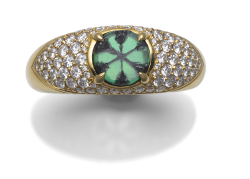 <b>Kat Florence Trapiche Smaragd Ring</b> <b>Kat Florence Trapiche Smaragd Ring</b>